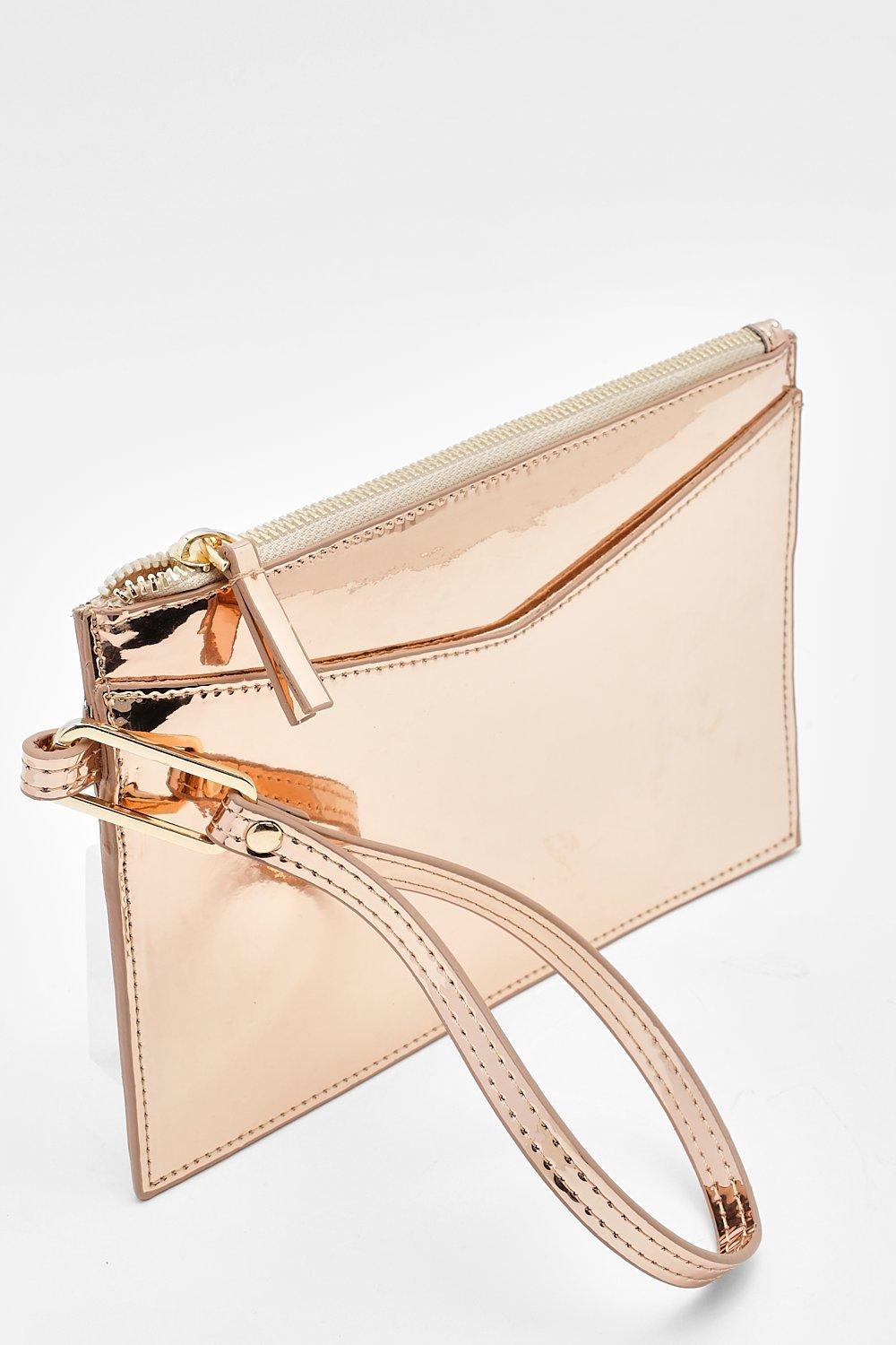 Rose gold outlet pouch